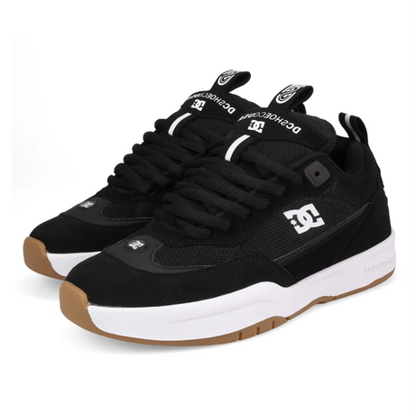 DC JS 2 Shoes Black White Gum 11