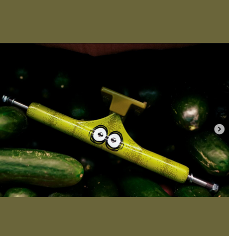 Slappy Heroin Hollow Pickle Trucks Green 10.5 Set