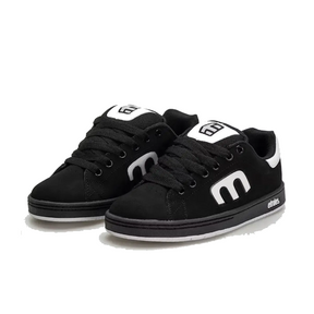 Etnies Callicut Foundation Skate Shoes Black White Black