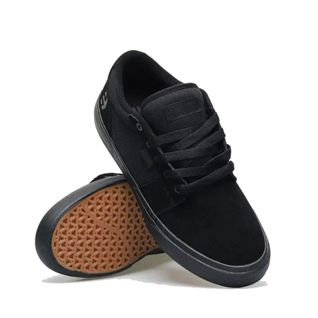 Etnies Barge LS Foundation Skate Shoes Triple Black 9