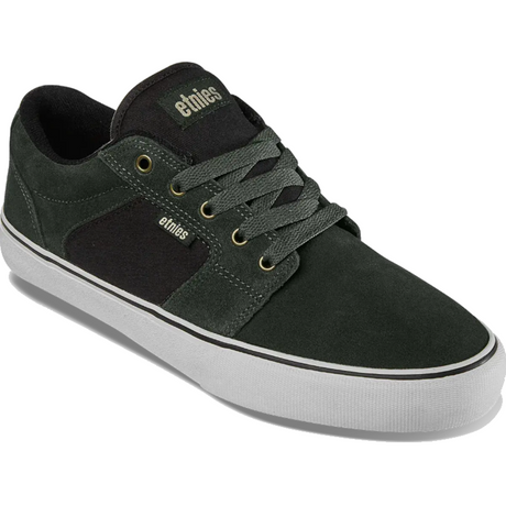 Etnies Barge LS Foundation Skate Shoes Green Black 8.5