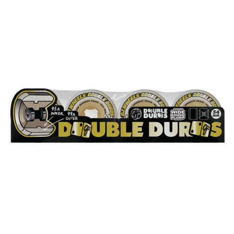 OJ Double Duro Chubbbies Wheels Set White Gold 54/99/95
