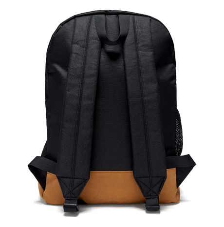 Baker Brand Logo Backpack Black Tan