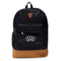 Baker Brand Logo Backpack Black Tan