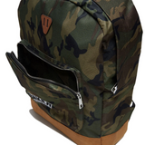 Baker Brand Logo Backpack Camo Tan