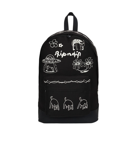 RipnDip Blonded Squabble Up Backpack Black White