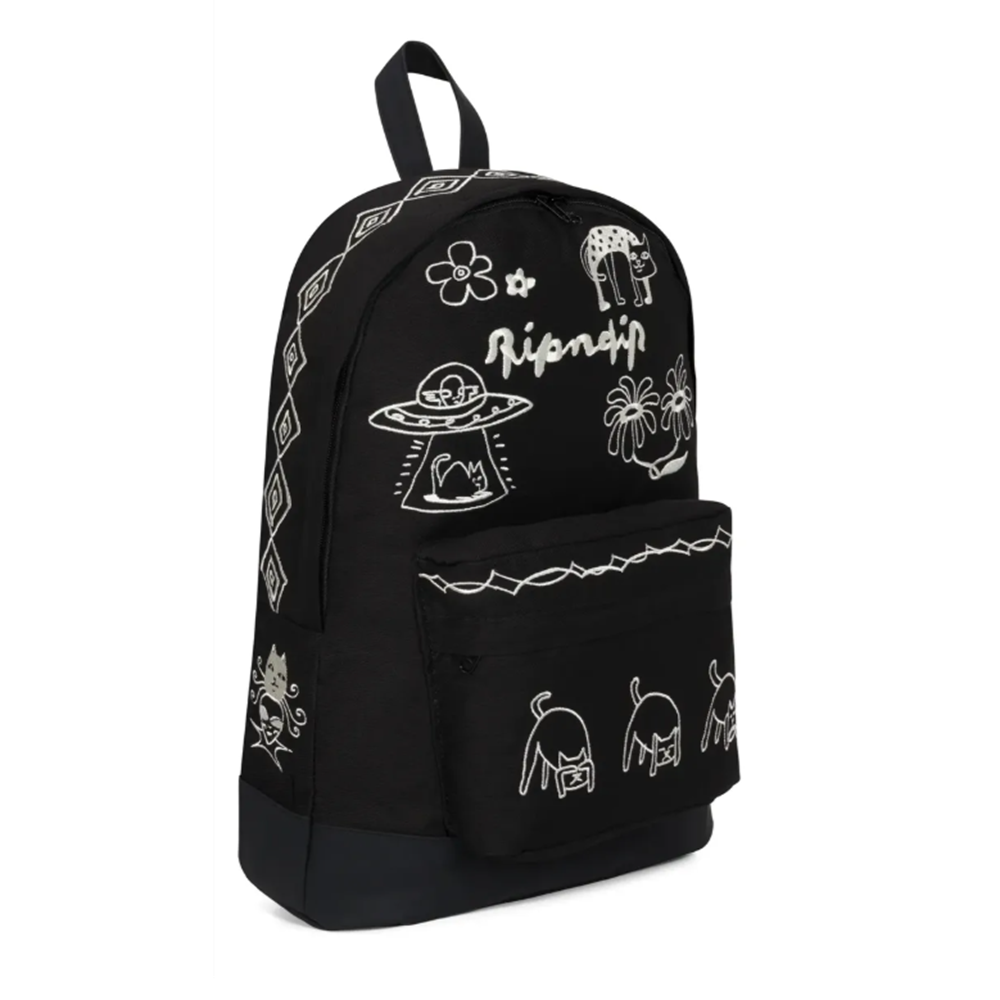 RipnDip Blonded Squabble Up Backpack Black White