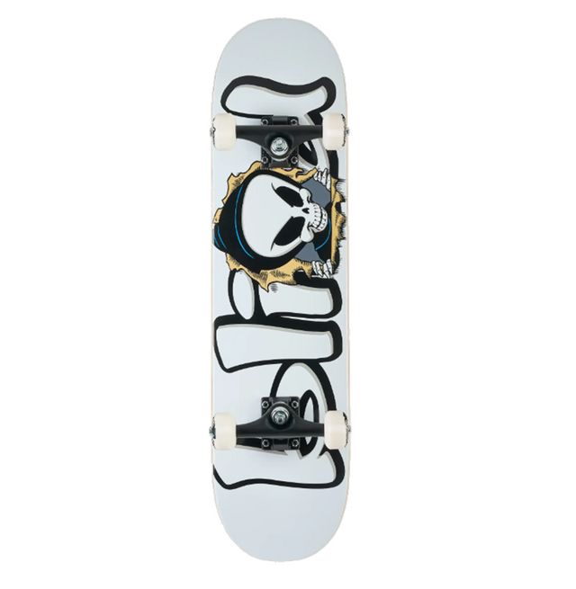 Blind Classic Bust Out Reaper Skateboard Complete White 7.75