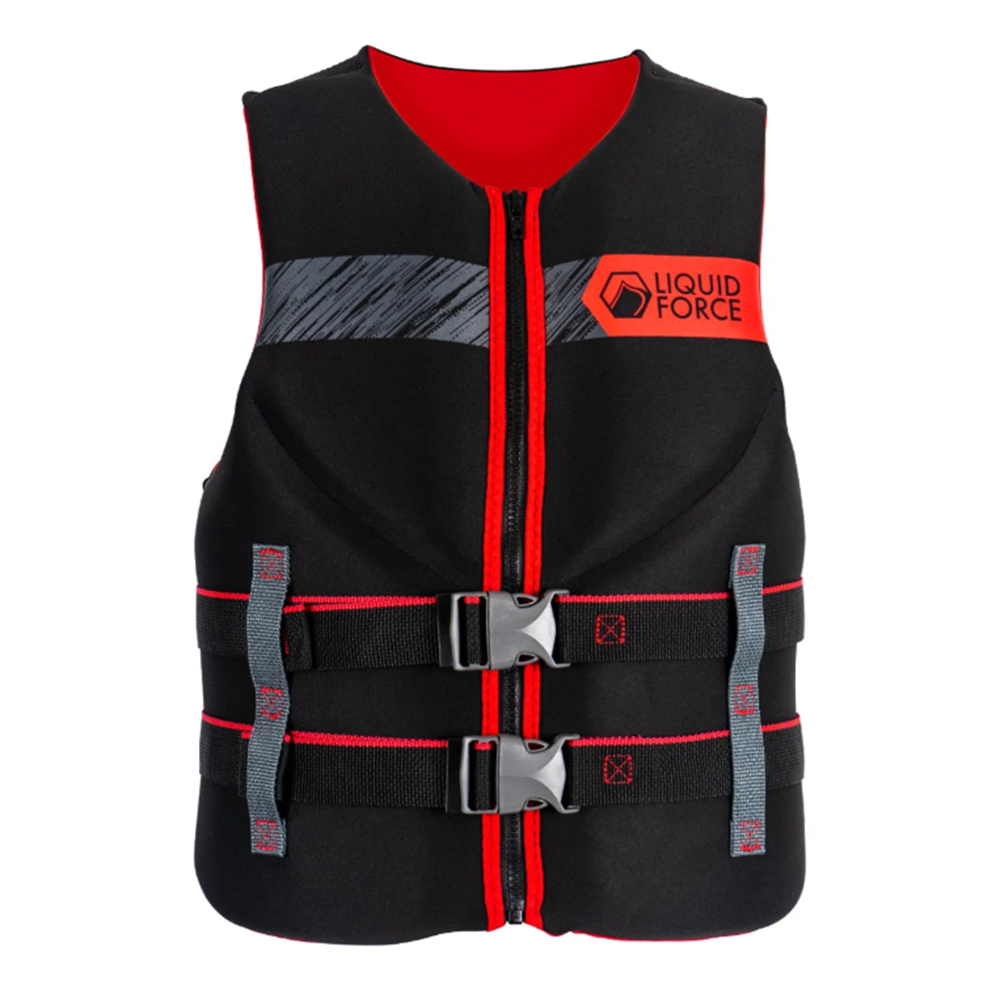 Liquid Force Hinge Mens CGA Classic Vest Black Red L