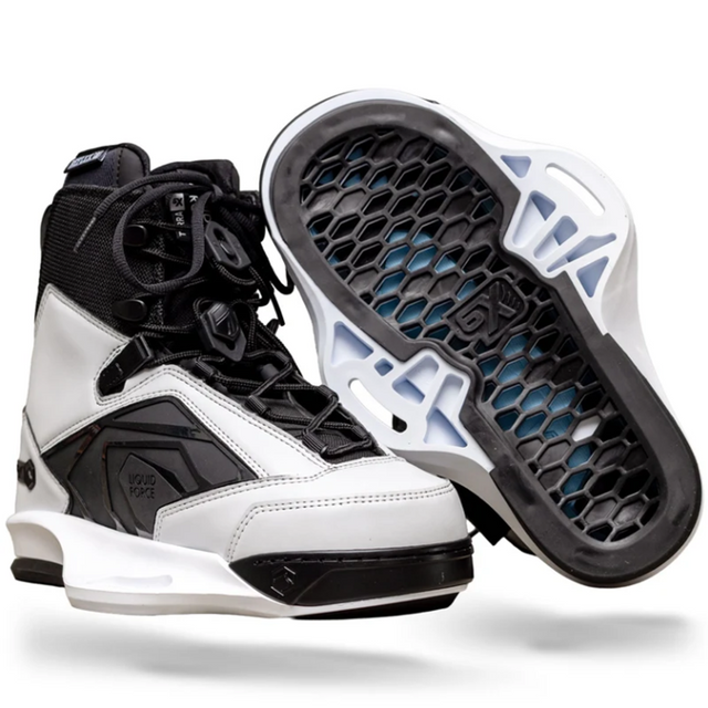 Liquid Force Terra 6x Bindings 26 White Black 4-6