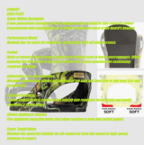 FLUX DS Snowboard Bindings 2026 Olive Medium