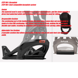 Flux DS StepOn Snowboard Bindings White Scales Medium