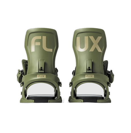 Flux XF Snowboard Bindings 2026 Olive Medium