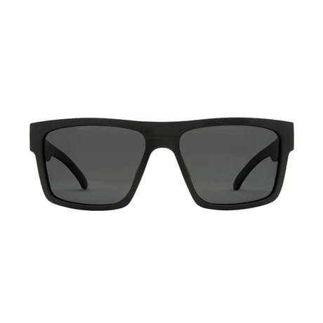 Carve Volley Sunglasses Matte Black Green Polarized