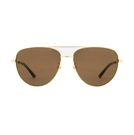 Carve Solana Sunglasses Gold Metal Brown Polarized