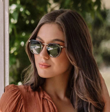 Carve Frankie Sunglasses Gloss Black Dark Grey Polarized