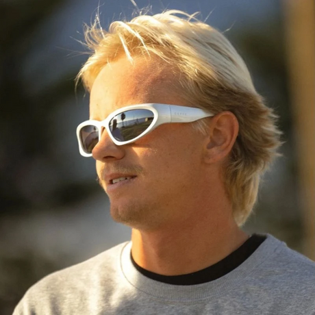 Carve Kubix Sunglasses Gloss Silver Siver Mirror