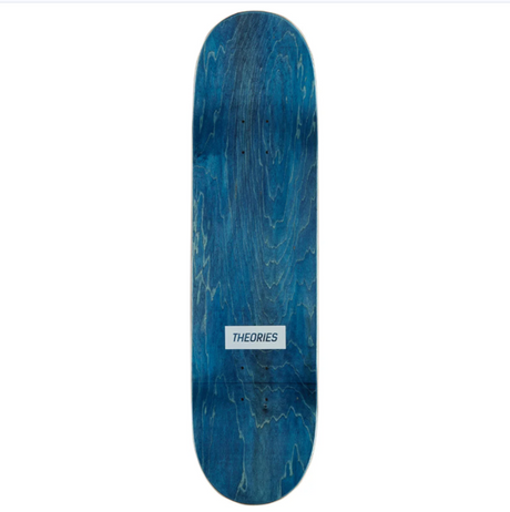 Theories Paranoia Skateboard Deck Blue 8.5x14.5WB