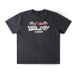 Former Engineered SS Tshirt Washed Black S