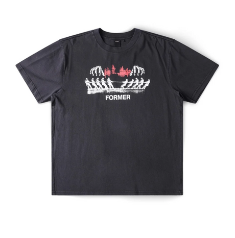 Former Engineered SS Tshirt Washed Black XL