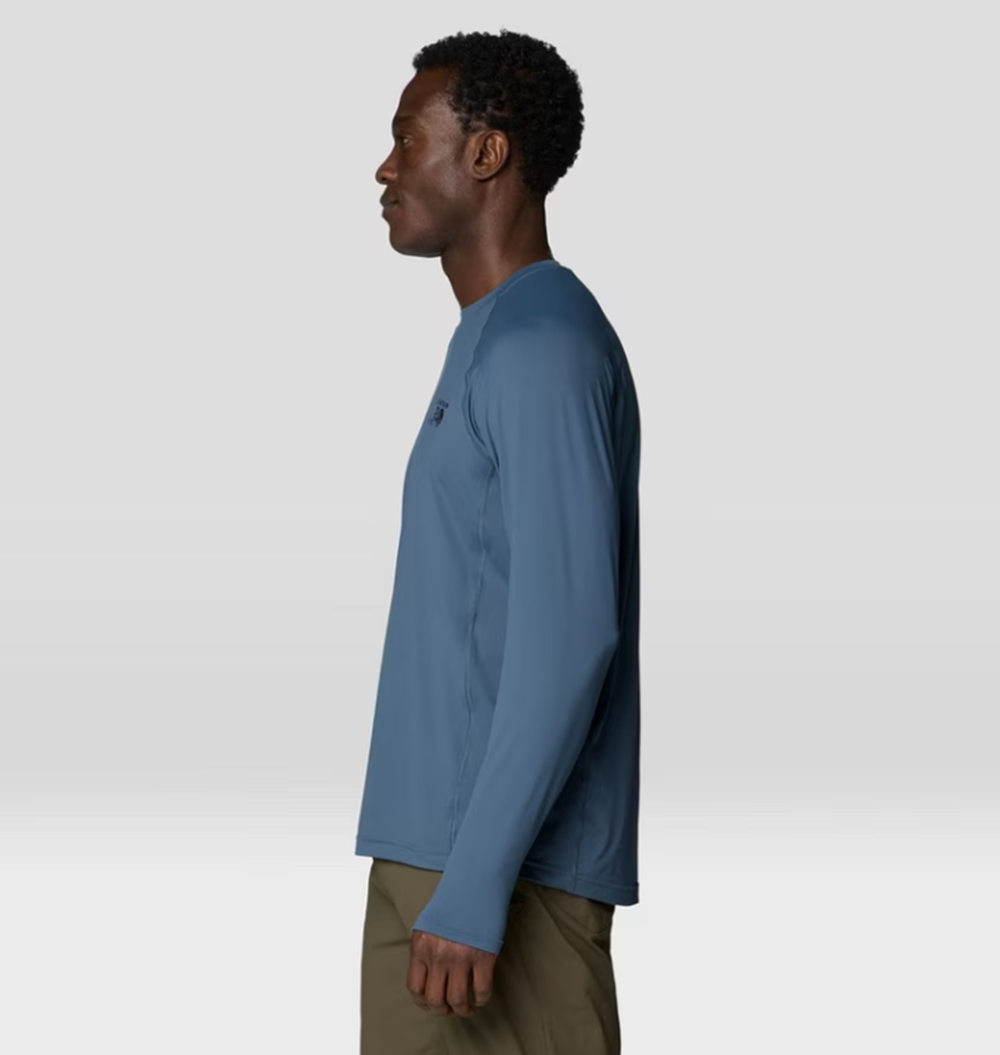 Mountain Hardwear Crater Lake LongSleeve Mens Astral Blue