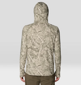 Mountain Hardwear Butter Up Longsleeve UPF Hoodie Mens Stone Camo