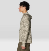 Mountain Hardwear Butter Up Longsleeve UPF Hoodie Mens Stone Camo