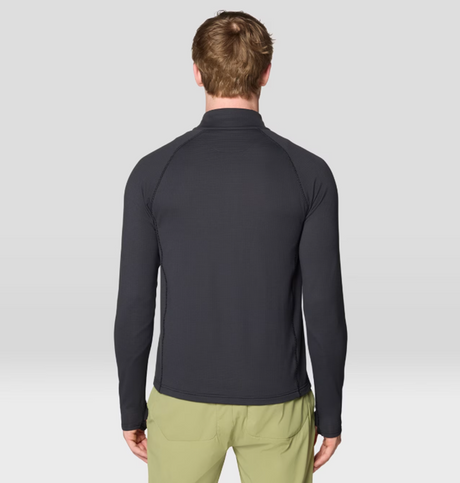 Mountain Hardwear Crater Lake Heavy Half Zip Mens Black
