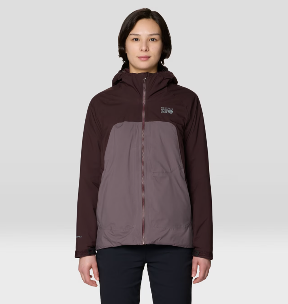 Mountain Hardwear Stretch Ozonic Insulated Jacket Womens Mullberry Purple Sage