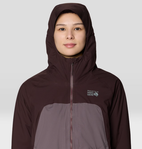 Mountain Hardwear Stretch Ozonic Insulated Jacket Womens Mullberry Purple Sage