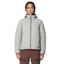 Mountain Hardwear Stretchdown Light Hooded Jacket Womens Gamma Grey