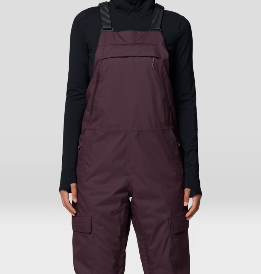 Mountain Hardwear Wmns Fireball Bibs Womens Mulberry