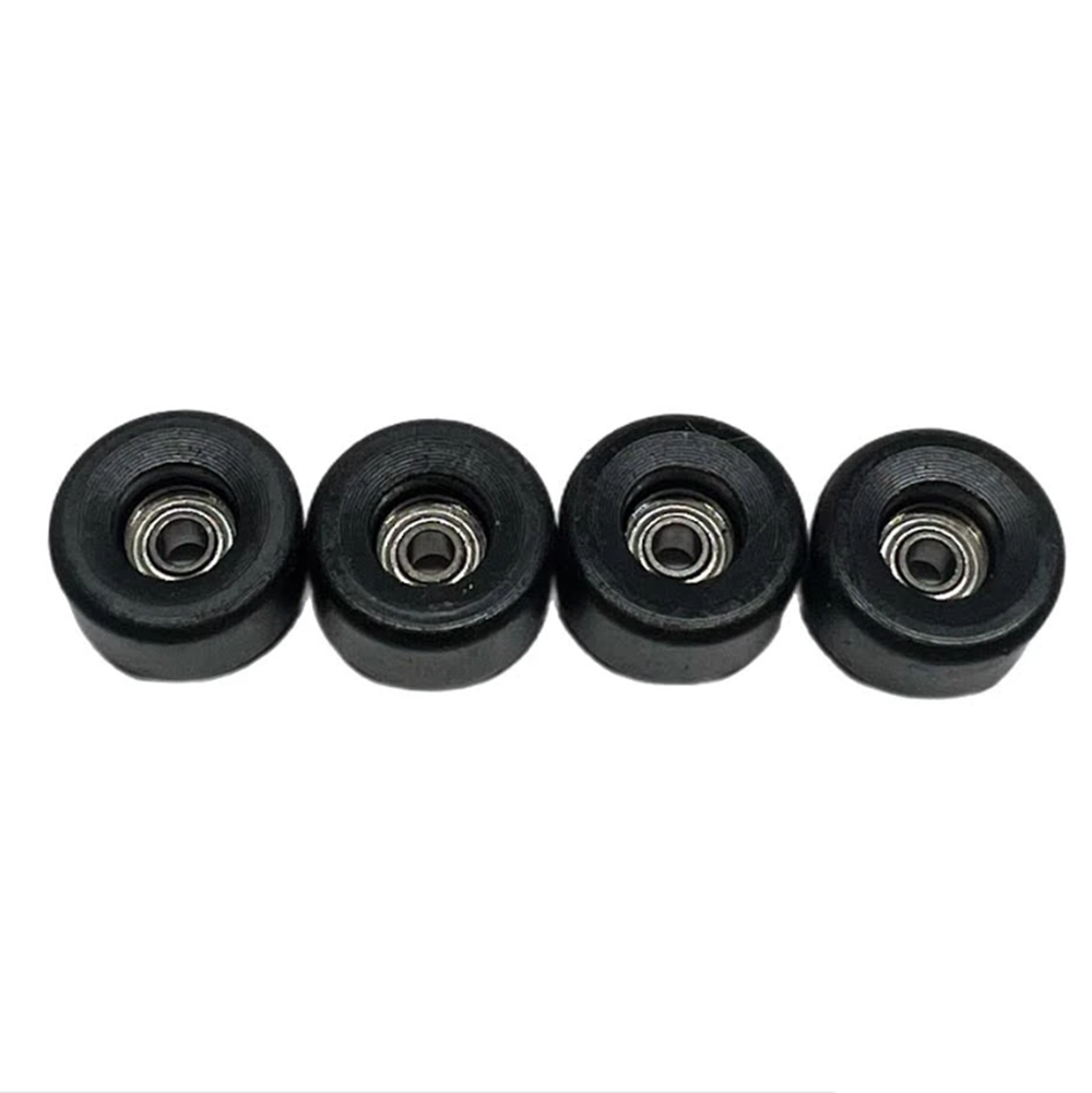 LC Bowl Shape Urethane Fingerboard Pro Wheels Black 8.5mm 65D