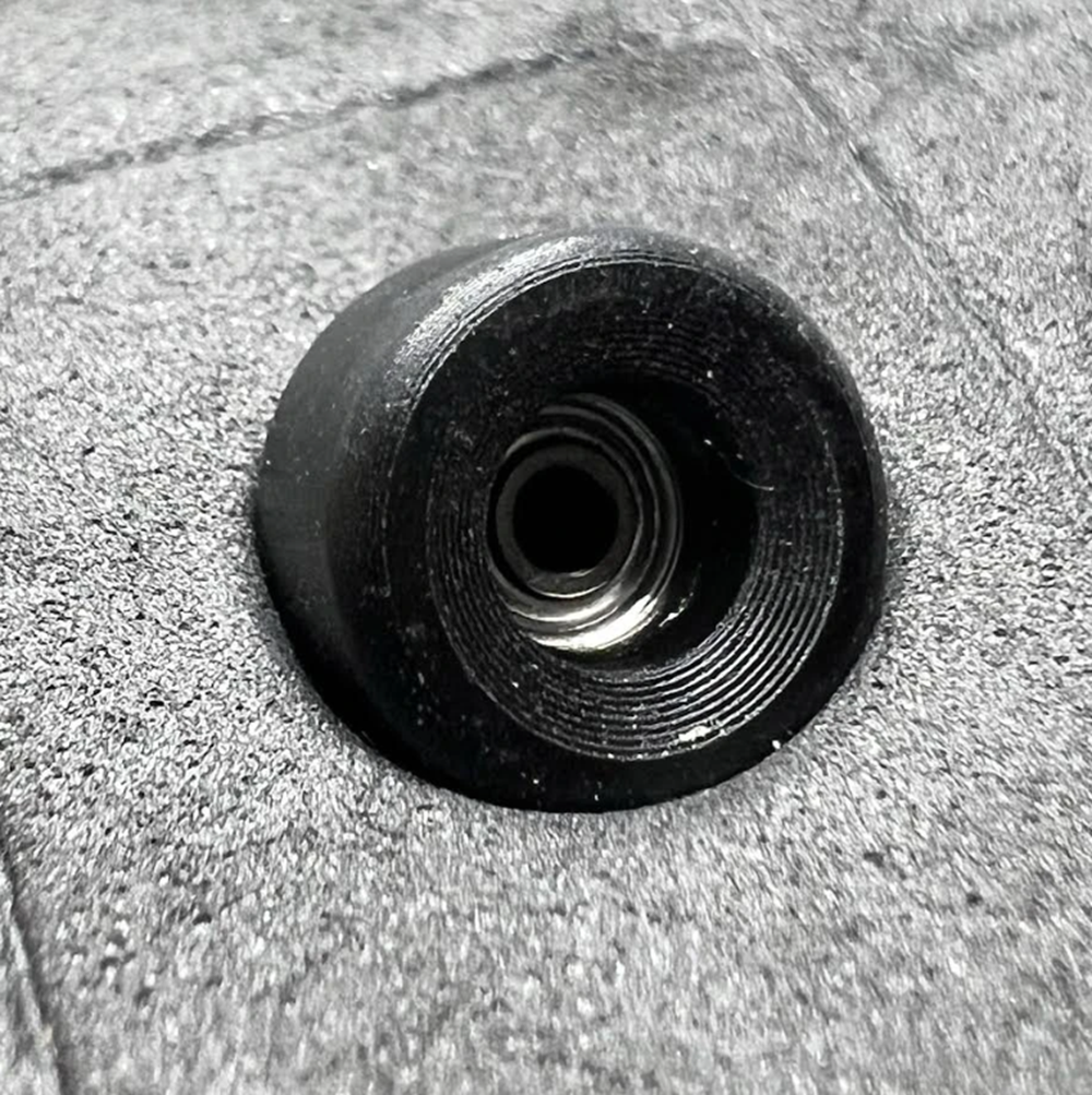 LC Bowl Shape Urethane Fingerboard Pro Wheels Black 8.5mm 65D