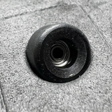 LC Bowl Shape Urethane Fingerboard Pro Wheels Black 8.5mm 65D