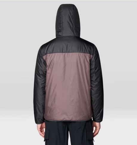 Mountain Hardwear Apres Pro Insulated Hood Jacket Mens Purple Sage Shark