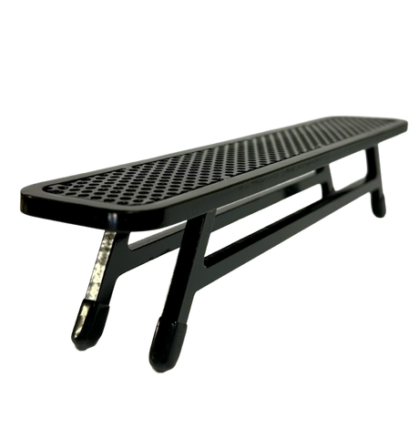 GrindRight School Yard Bench Black 2.5x10x2"