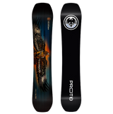 Never Summer Proto T3 FR Snowboard 2027 Dark Blue Orange 165 Wide