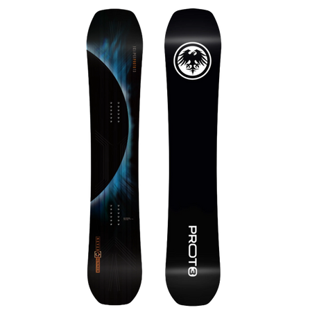Never Summer Proto T3 Eclipse Snowboard 2027 Black Blue 156
