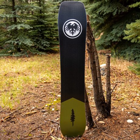 Never Summer Nokhu Snowboard 2027 Black Orange 155