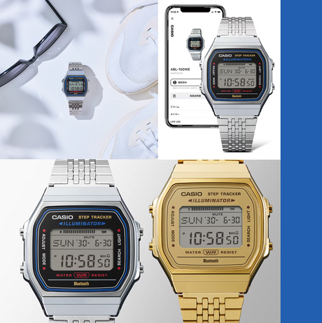 Casio ABL100WEG-9AVT Watch Vintage Gold