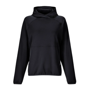 Jones Flagship Grid Fleece Hooded Pullover Womens Black