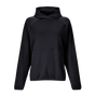Jones Flagship Grid Fleece Hooded Pullover Womens Black