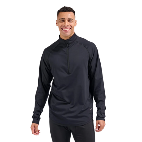 Blackstrap Vista Quarter Zip Mens Black S