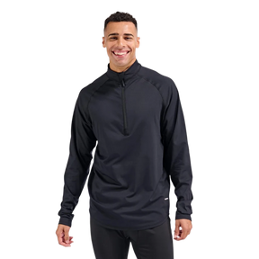Blackstrap Vista Quarter Zip Mens Black