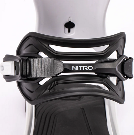 Nitro Talent Snowboard Bindings 2027 White Black Small