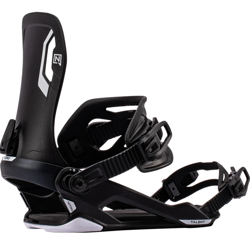 Nitro Talent Snowboard Bindings 2027 Ultra Black Medium