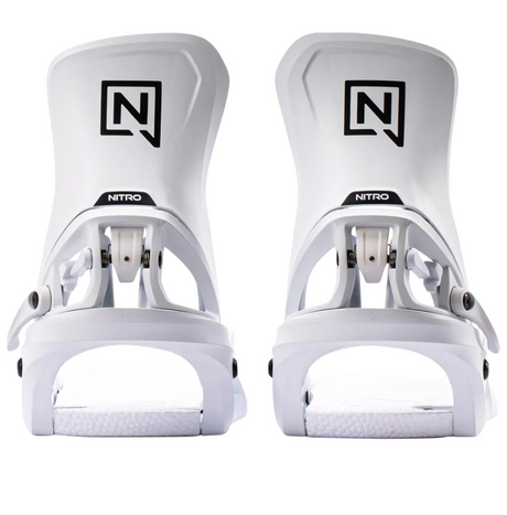 Nitro StepOn Bindings Womens 2027 White Medium