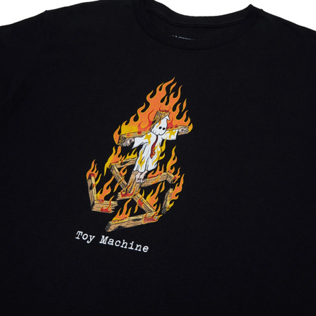 Toy Machine Charred II Tshirt Black XXL
