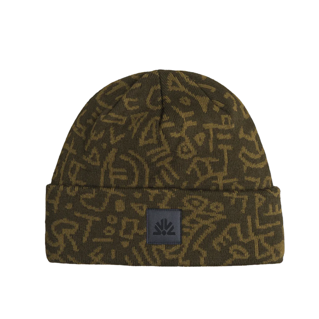 Autumn Soul Camo Beanie Army